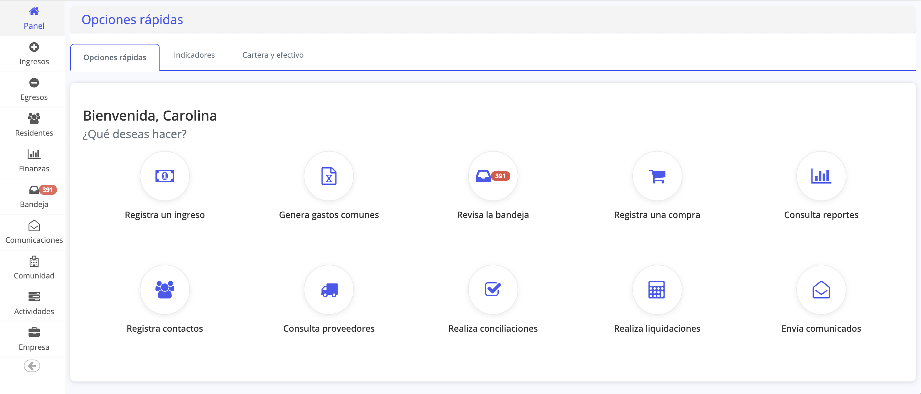 Plataforma web de Cuotafy